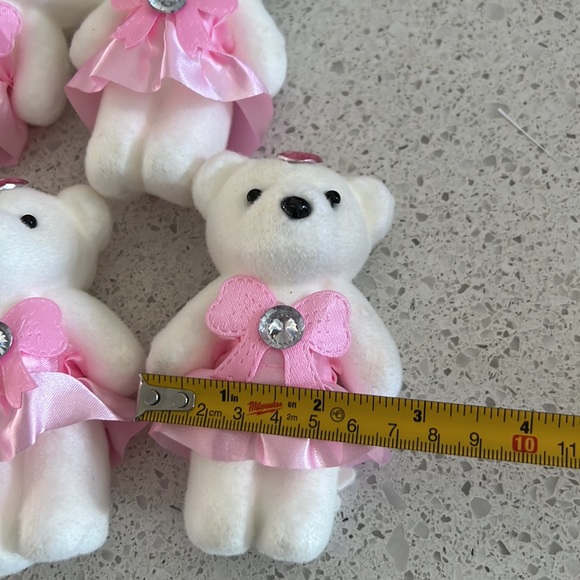 5 Pcs Little Bears Petits oursons for Pen Pencil Straw or to add with Balloons - Picture 13 of 14